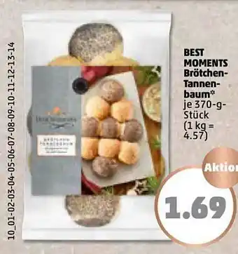 PENNY Best Moments Brötchen-tannenbaum Angebot