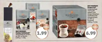 PENNY Best Moments Fondue Set Oder Schokolade Angebot