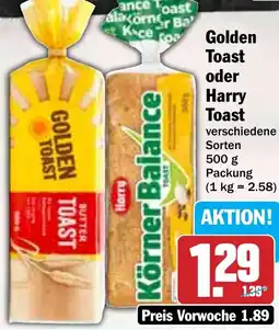 HIT Golden Toast oder Harry Toast Angebot