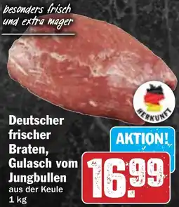 HIT Deutscher frischer Braten, Gulasch vom Jungbullen Angebot