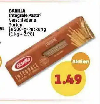 PENNY Barilla Integrale Pasta Angebot