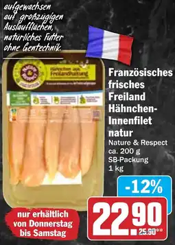 HIT Französisches frisches Freiland Hähnchen Innenfilet natur Angebot