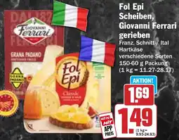 HIT Fol Epi Scheiben, Giovanni Ferrari gerieben Angebot