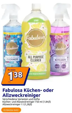 Action Fabulosa Küchen- oder Allzweckreiniger Angebot