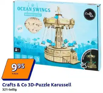 Action Crafts & Co 3D-Puzzle Karussell Angebot