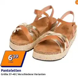 Action Pantoletten Angebot