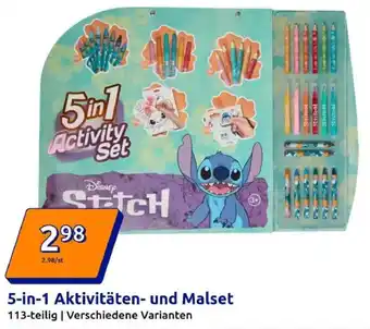 Action 5-in-1 Aktivitäten- und Malset Angebot