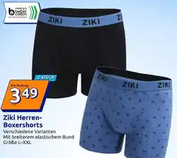 Action Ziki Herren Boxershorts Angebot