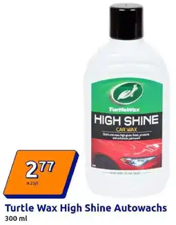 Action Turtle Wax High Shine Autowachs Angebot