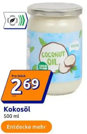 Action Kokosöl Angebot