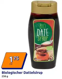 Action Biologischer Dattelsirup Angebot