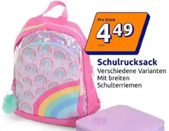 Action Schulrucksack Angebot