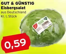 CAP Markt GUT & GÜNSTIG Eisbergsalat Angebot