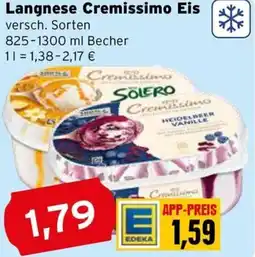 CAP Markt Langnese Cremissimo Eis Angebot