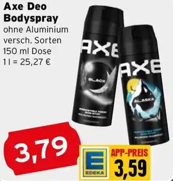 CAP Markt Axe Deo Bodyspray Angebot