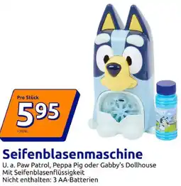 Action Seifenblasenmaschine Angebot