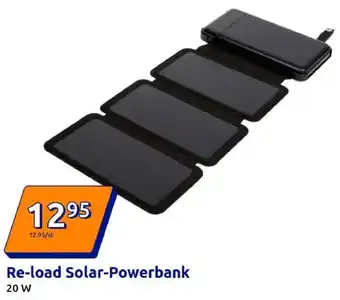 Action Re-load Solar-Powerbank Angebot