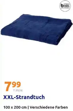 Action XXL-Strandtuch Angebot
