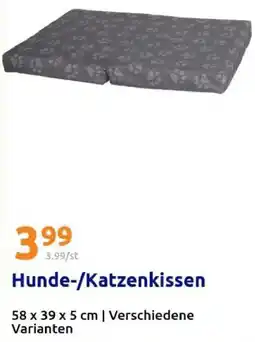 Action Hunde-/Katzenkissen Angebot