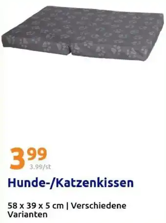 Action Hunde-/Katzenkissen Angebot