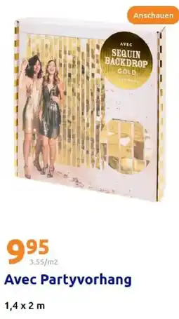 Action Avec Partyvorhang Angebot