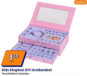 Action Kids Kingdom DIY-Armbandset Angebot