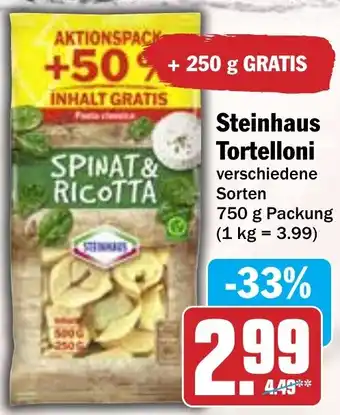 HIT Steinhaus Tortelloni Angebot