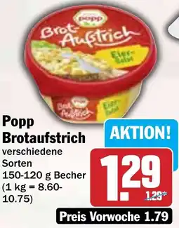 HIT Popp Brotaufstrich Angebot