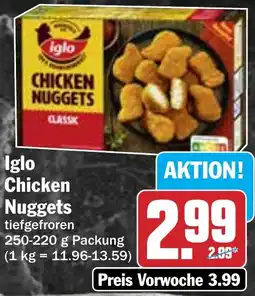 HIT Iglo Chicken Nuggets Angebot