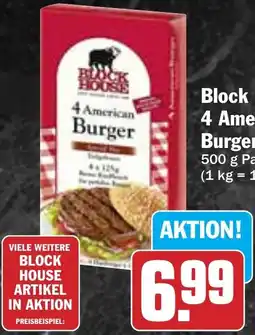 HIT Block House 4 American Burger Angebot