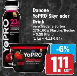 HIT Danone YoPRO Skyr oder Drink Angebot
