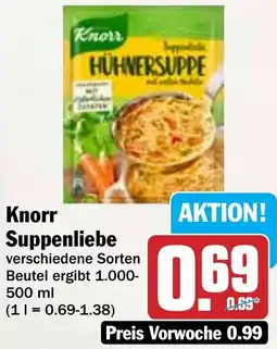 HIT Knorr Suppenliebe Angebot