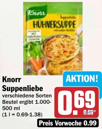 HIT Knorr Suppenliebe Angebot