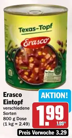 HIT Erasco Eintopf Angebot