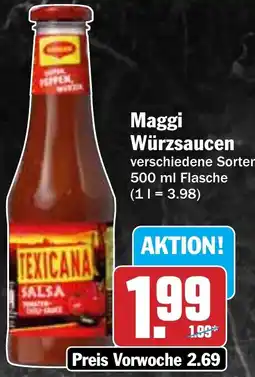 HIT Maggi Würzsaucen Angebot