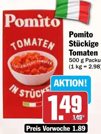 HIT Pomito Stückige Tomaten Angebot