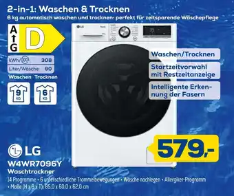Euronics Lg w4wr7096y waschtrockner Angebot