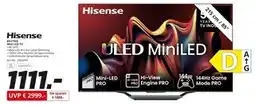 MediaMarkt Hisense 85u7nq mini led tv Angebot
