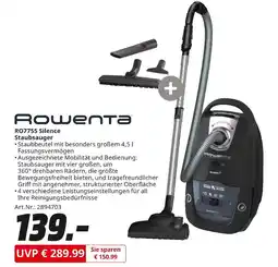 MediaMarkt Rowenta ro7755 silence staubsauger Angebot