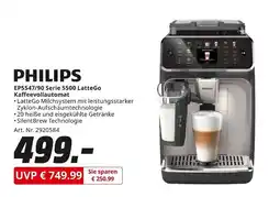 MediaMarkt Philips ep5547/90 serie 5500 lattego kaffeevollautomat Angebot