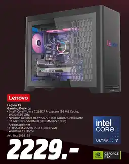 MediaMarkt Lenovo legion t5 gaming desktop Angebot
