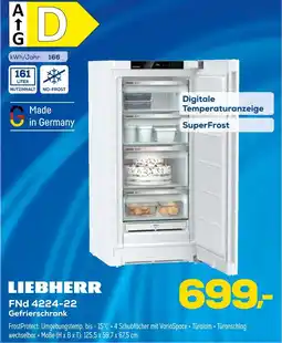 Euronics Liebherr fnd 4224-22 gefrierschrank Angebot