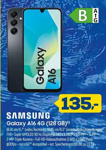 Euronics Samsung galaxy a16 4g (128 gb) Angebot