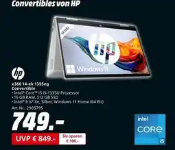 MediaMarkt Hp x360 14-ek 1355ng convertible Angebot