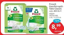 Budni Frosch classic spül-tabs limone Angebot