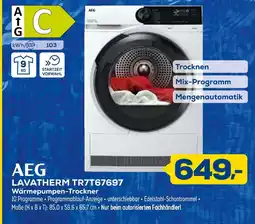 Euronics Aeg lavatherm tr7t67697 wärmepumpen-trockner Angebot