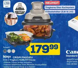 Euronics Ninja crispi fn101eu 4-in-1 tragbare heißluftfritteuse Angebot