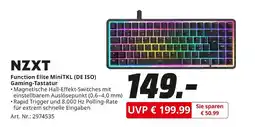 MediaMarkt Nzxt function elite minitkl (de iso) gaming-tastatur Angebot