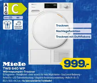 Euronics Miele twb 640 wp wärmepumpen-trockner Angebot