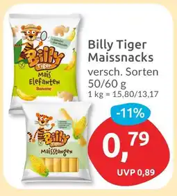 Budni Billy tiger mais elefanten banane Angebot